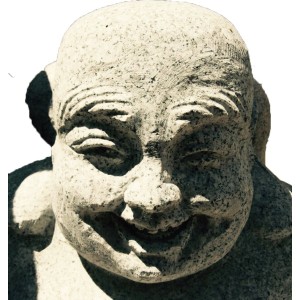 Budda egao in granito - 笑顔...