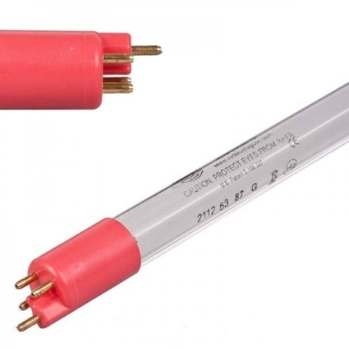 Ricambio lampada 75 watt T5 643 mm - attacco ROSSO - PIN corto