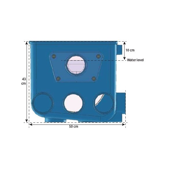 Filtro a tamburo AQUAFORTE 25 mc/h