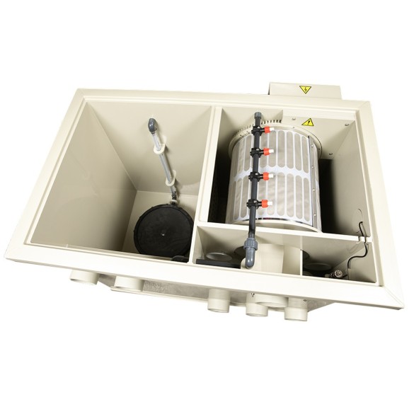 Filtro combinato DVS C25 tamburo + letto fluido