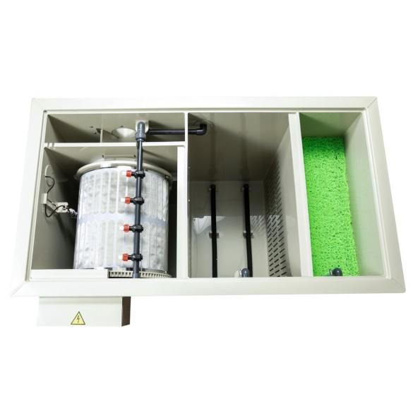 Filtro combinato DVS M25 tamburo + letto fluido + mountain tree