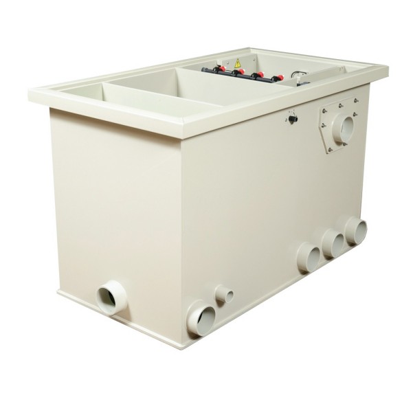 Filtro combinato DVS M25 tamburo + letto fluido + mountain tree