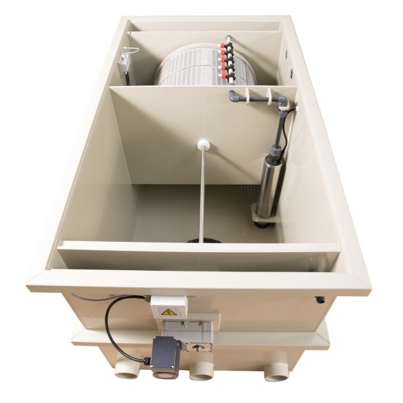 Filtro combinato DVS CL65 tamburo + letto fluido