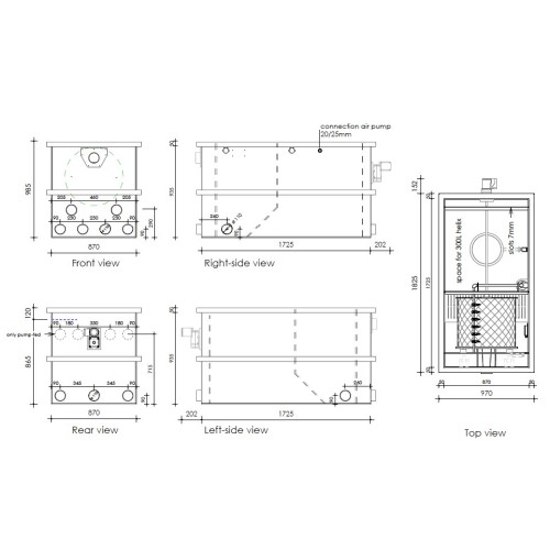 Filtro combinato DVS CL65 tamburo +...