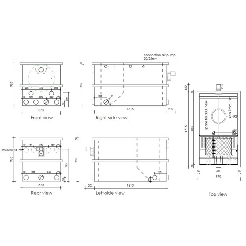 Filtro combinato DVS CL50 tamburo +...