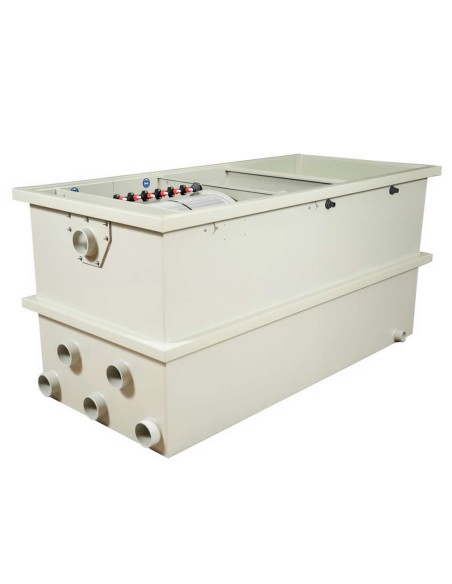 Filtro combinato DVS CL65-K tamburo + letto fluido + camera aggiuntiva