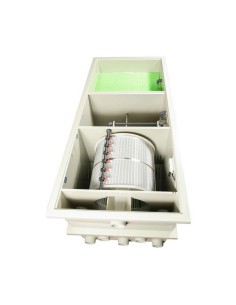 Filtro combinato DVS CL65-K tamburo + letto fluido + camera aggiuntiva 2