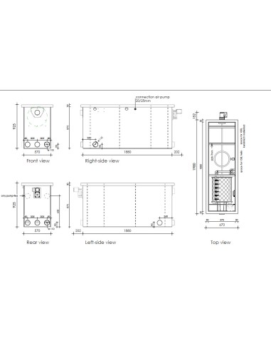 Filtro combinato DVS CL35-K tamburo +...