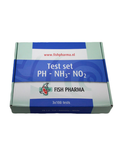 FISH FARMA TEST KIT Ph/NH3/No2