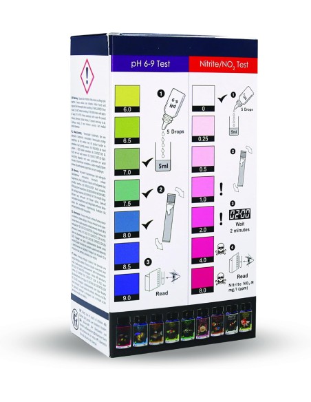 NTLABS Mini Test Kit - ammoniaca, nitriti, pH