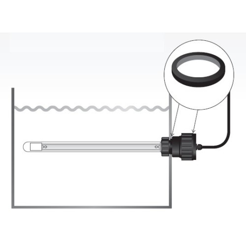 Lampada UVC INOX FILTREAU AMALGAMA 40...